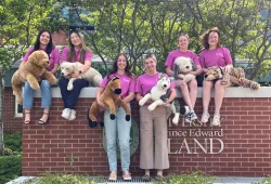 AVC Vet Camp team (L-R): Haley Greene, Molly Park, Cassidy Park, Leah Campbell, Sammy Daling, and Emmy Barr