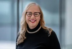 photo of woman wearing glasses