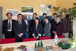 A delegation from Japan visits UPEI.