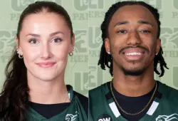 Grace Lancaster and Kyree Thompson