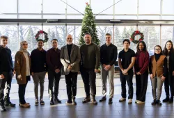 Students from the UPEI McDougall Faculty of Business partnered with the PEI government’s Office of Net Zero to suggest strategic solutions toward meeting the province’s 2040 net-zero electricity demand. 