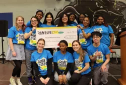 UPEI Relay for Life participants during the 2025 event