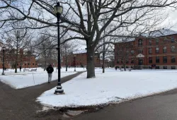 photo of quad in the winter 