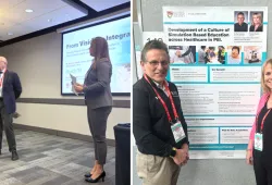 Dr. Preston Smith, Rebecca Gill, Dr. Ron Siemens, and Tammie Muise, all of the UPEI Faculty of Medicine, presented at the International Congress on Academic Medicine 2026 in Ottawa in April.