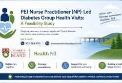 NP-Led PEI Diabetes Group Health Visit Study graphic