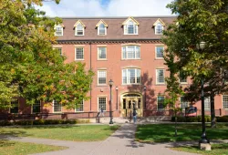 photo of red-brick campus building
