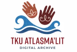 Image of a graphic/wordmark representing the Mi'kmaw-led digital archive