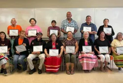 Mawi-lukutimk 2026 participants who earned a certificate in the Mi’kmaw Language IKE-2010-1 course.