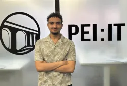 UPEI alumnus Bassam Kamal (BSc in Computer Science 2026)