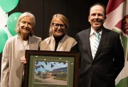 Photo of 2025 Green Hat Award winners with AVC representative. 