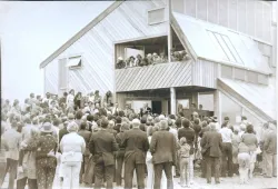 Opening of the Ark, Spry Point, PEI, on September 20, 1976. Photo courtesy of Hilda Maingay.