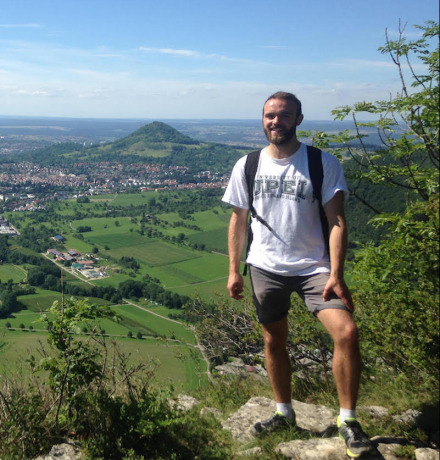 cameron hastie in the german alps