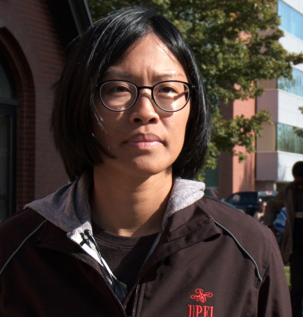 PhD student Stephanie Arnold