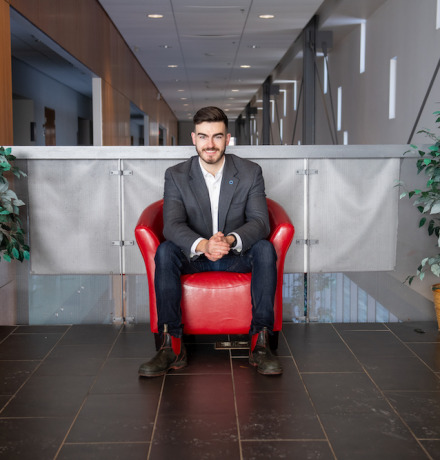 upei business student brooks roche