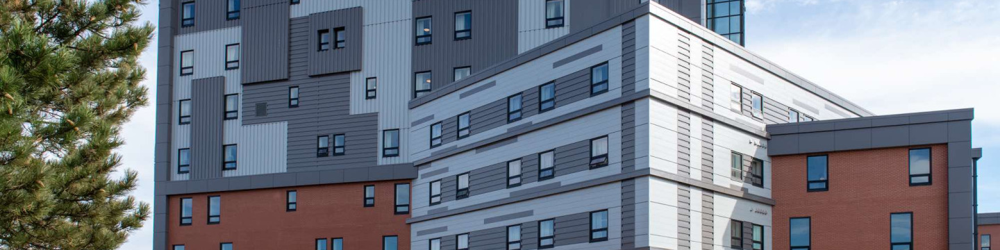 new UPEI residence exterior