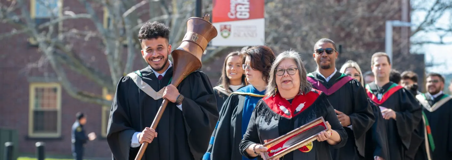 UPEI's convocation procession