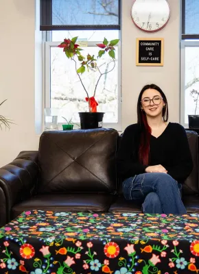 UPEI nursing student Andrea Gallant