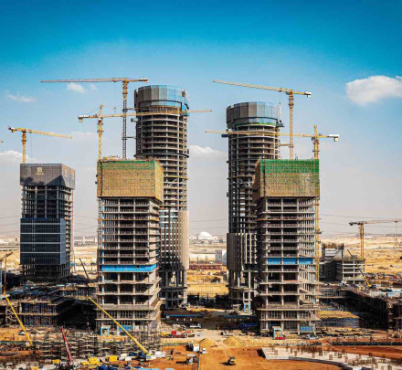 new building construction in new Cairo photo by Youssef Abdelwahab