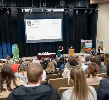 UPEI performing arts centre hall