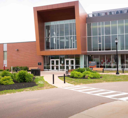 exterior of the Sustainable Design Engineering building