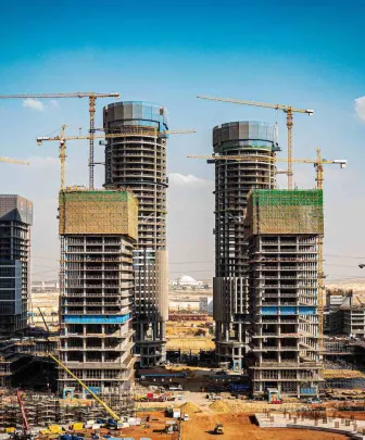 new building construction in new Cairo photo by Youssef Abdelwahab
