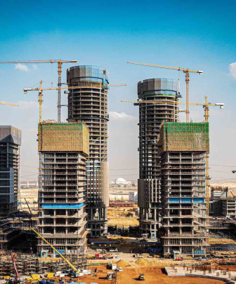 new building construction in new Cairo photo by Youssef Abdelwahab