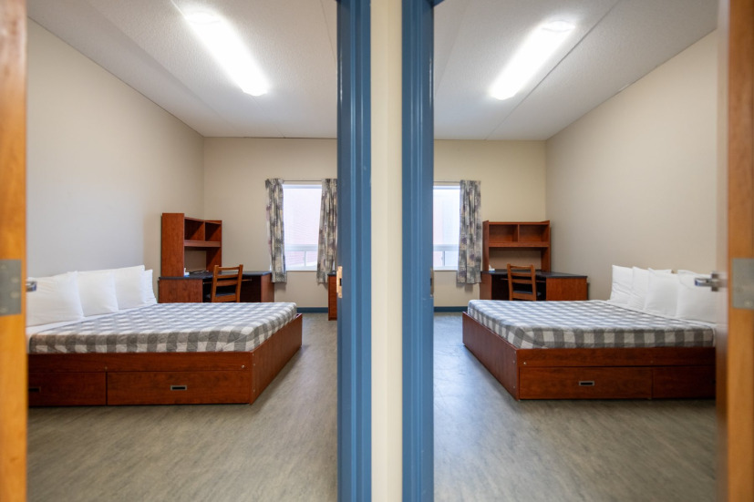 an accommodation room in UPEI's Bill and Denise Andrew Hall