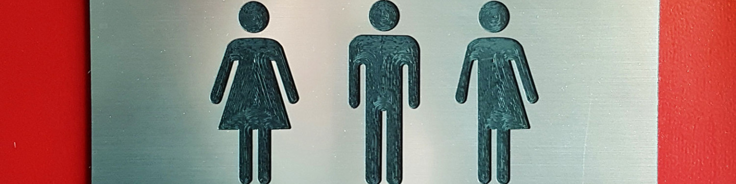 Gender Neutral Washroom Sign