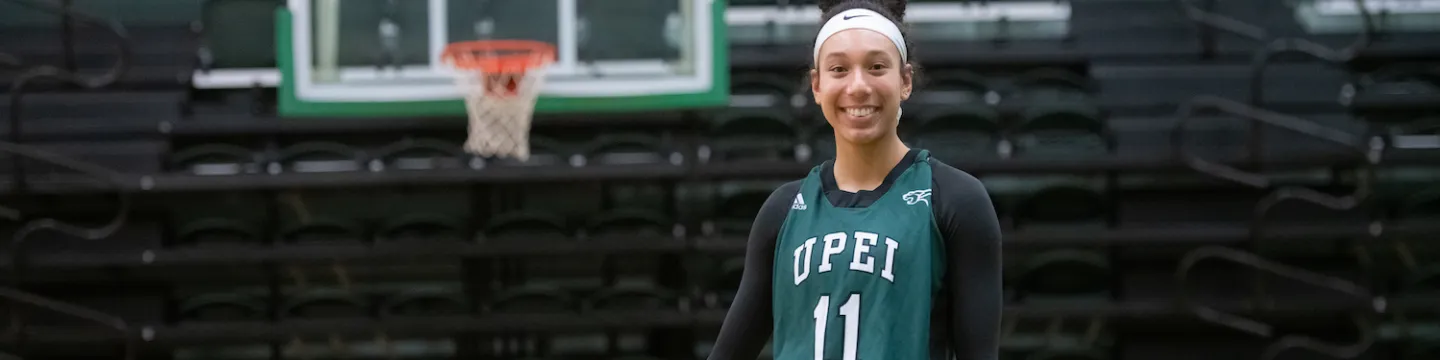 UPEI student and basketball guard Lauren Rainford