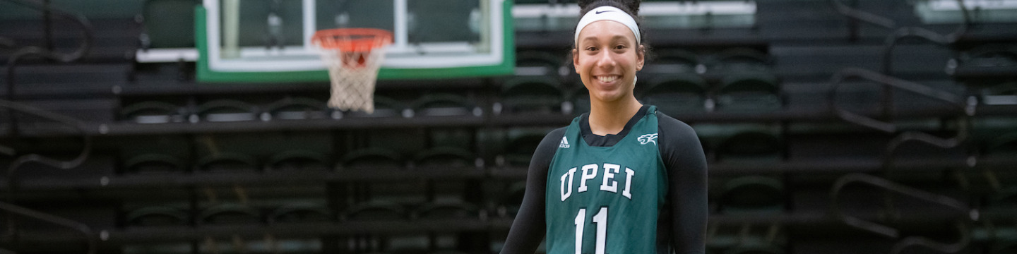 UPEI student and basketball guard Lauren Rainford