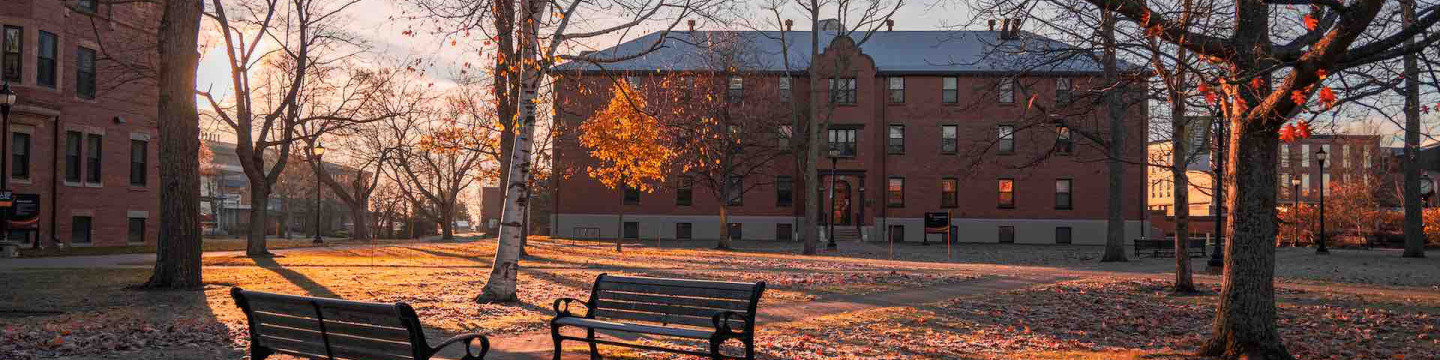 UPEI's Memorial Hall in fall