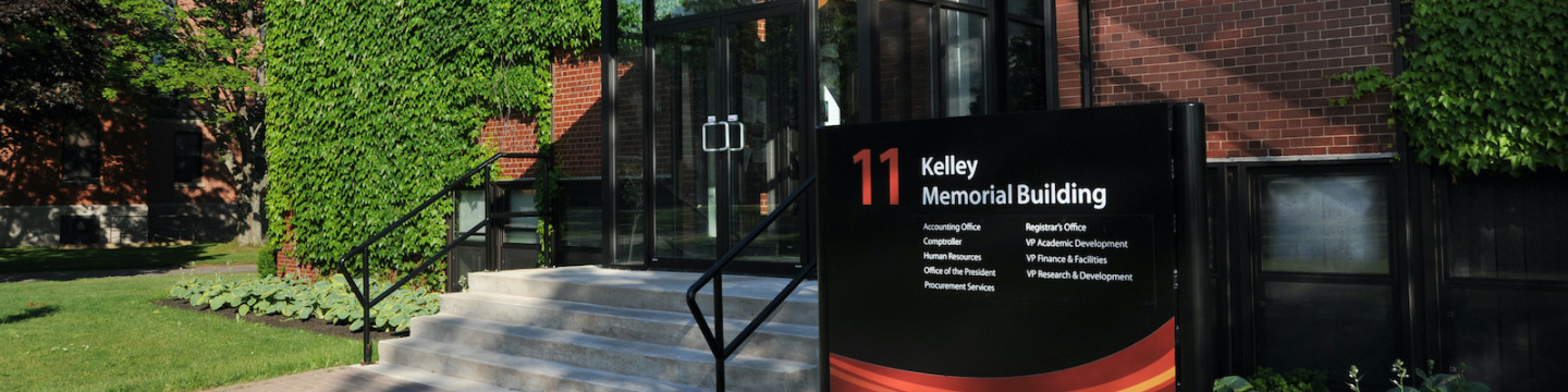 exterior Kelley Memorial Building