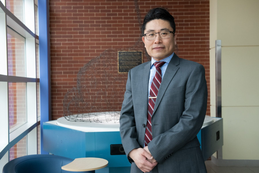 UPEI climate researcher and professor Dr. Xander Wang
