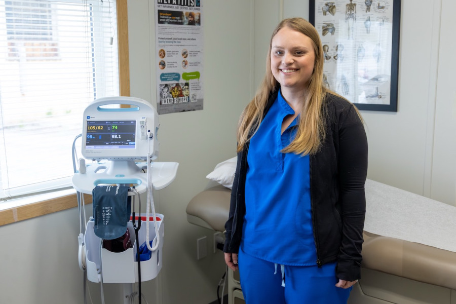UPEI Nursing graduate Hannah Harrington