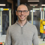 Peter Blanchard in the Faculty of Sustainable Design Engineering building