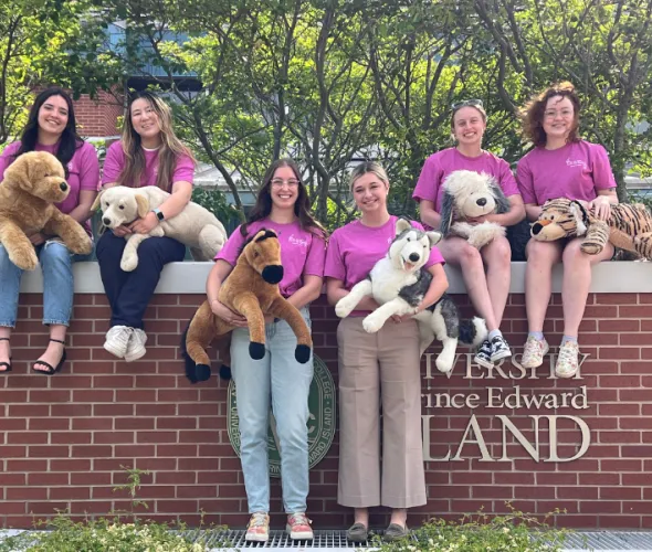 AVC Vet Camp team (L-R): Haley Greene, Molly Park, Cassidy Park, Leah Campbell, Sammy Daling, and Emmy Barr AVC Vet Camp team (L-R): Haley Greene, Molly Park, Cassidy Park, Leah Campbell, Sammy Daling, and Emmy Barr