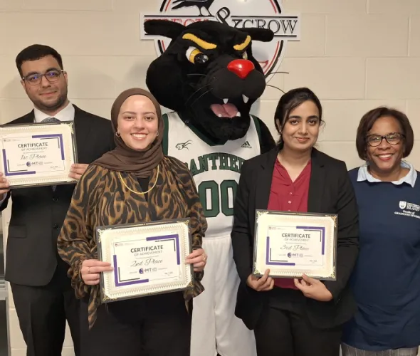 Winners of UPEI's 2025 3MT competition