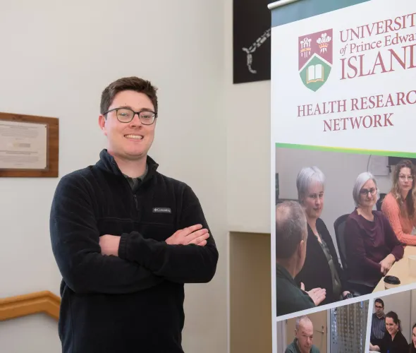 UPEI student Owen Brown