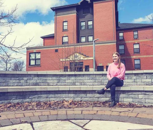 UPEI Paramedicine student Jamie Jenkins